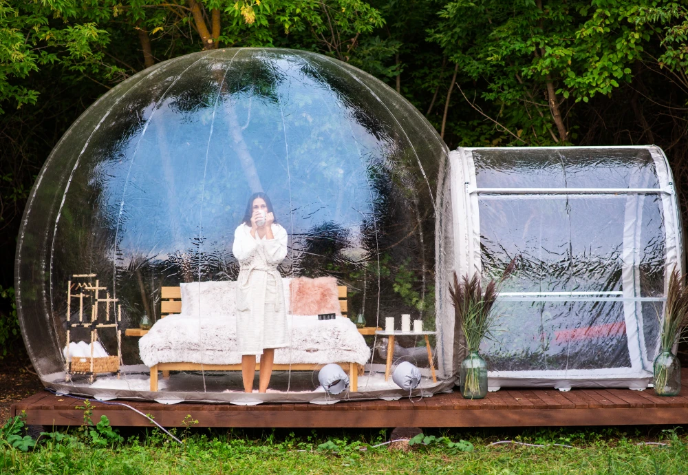 clear inflatable bubble tent for sale