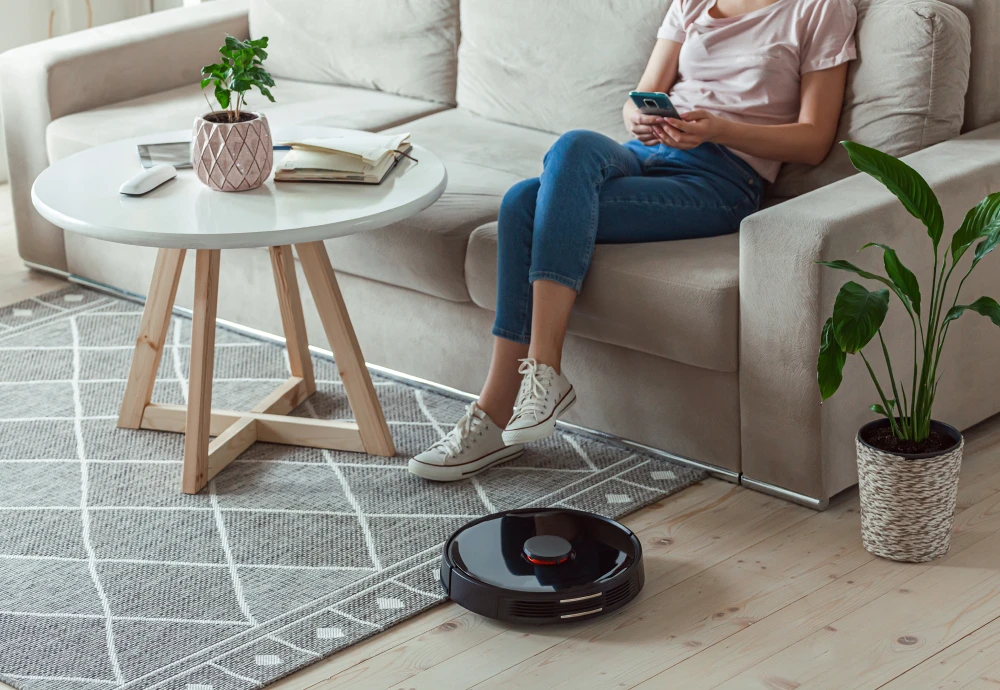 smart robot vacuum cleaner-white