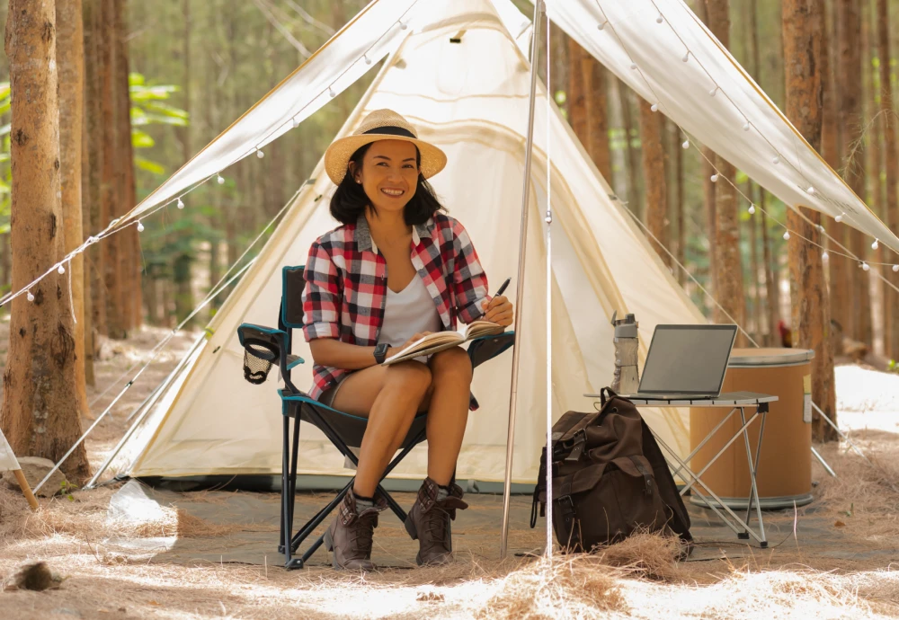 luxe pyramid tent